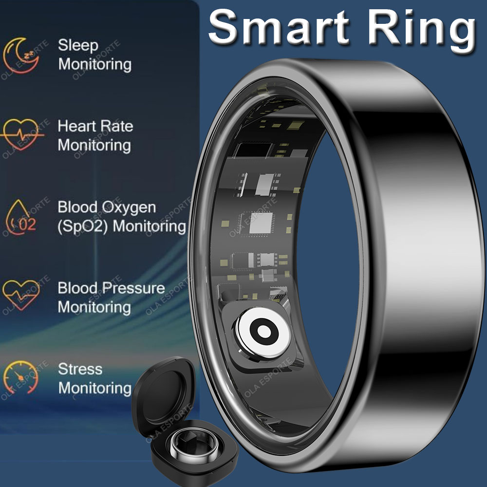 Blood Pressure Monitor - 2025 حلقة ذكية ضغط الدم معدل