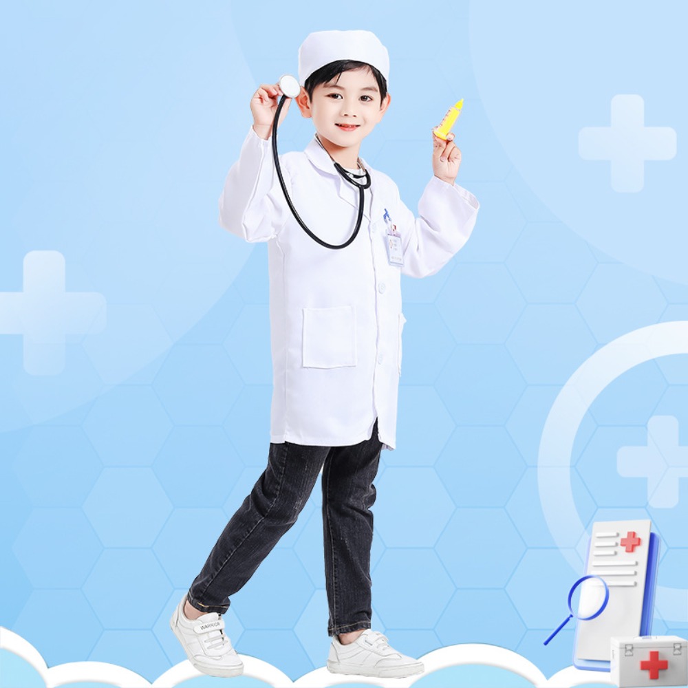 Medical Laboratory - مجموعة أزياء لعب دور الطبيب والممرضات