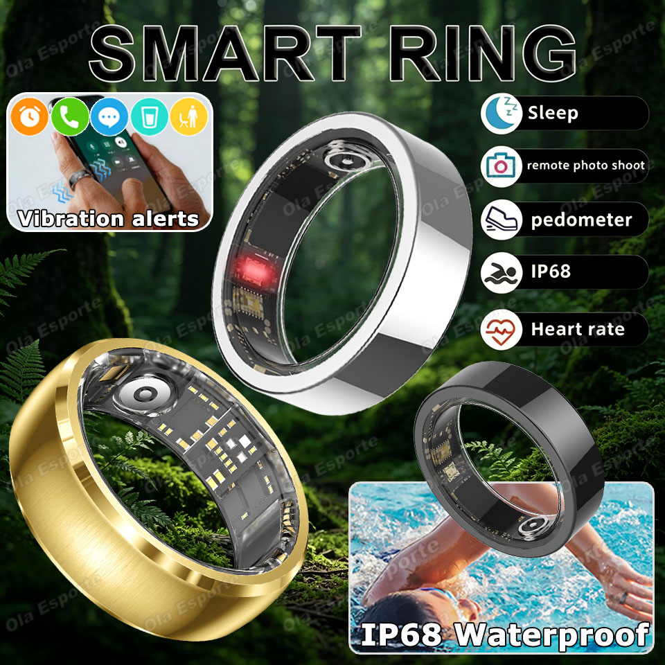 Blood Pressure Monitor - خاتم ذكي مطور مع خاصية التنبيه