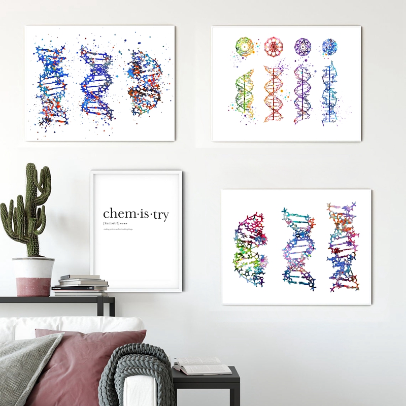 Medical Lab Pictures - DNA جزيء طباعة الحديثة الطبية جدار