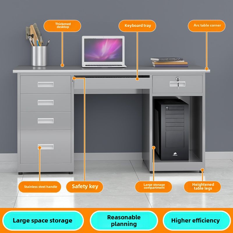 طاولة كمبيوتر من الفولاذ المقا - مراجعة Medical Lab Furniture وسعره