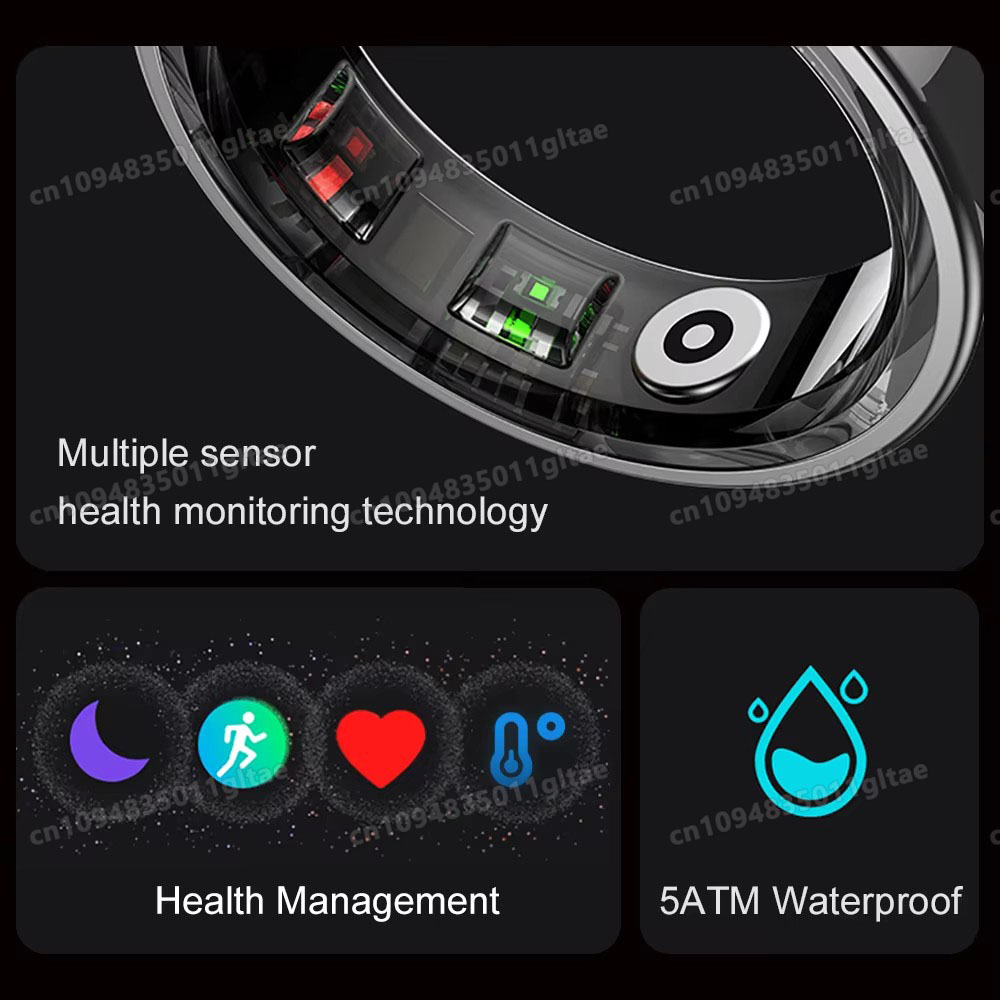 خاتم ذكي R10 مع علبة شحن للرجا - مراجعة Blood Pressure Monitor وسعره