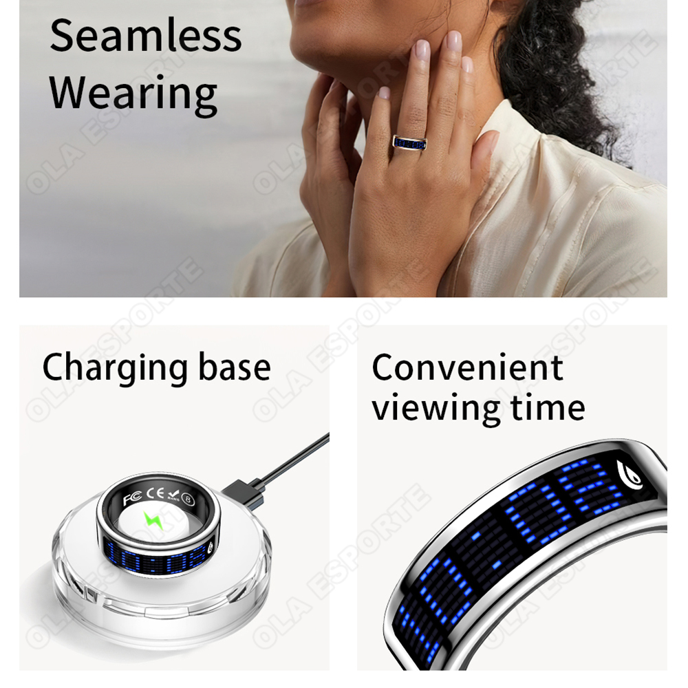 خاتم ذكي صحي جديد وعصري مقاوم  - مراجعة Blood Pressure Monitor وسعره
