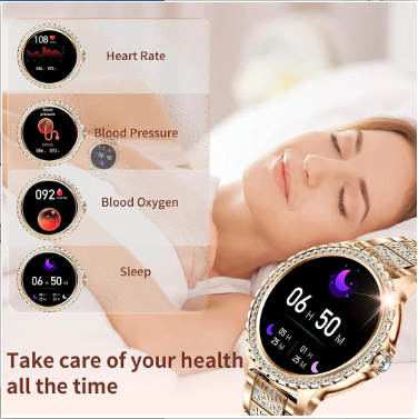 ساعة ذكية بشاشة لعرض معدل ضربا - مراجعة Blood Pressure Monitor وسعره