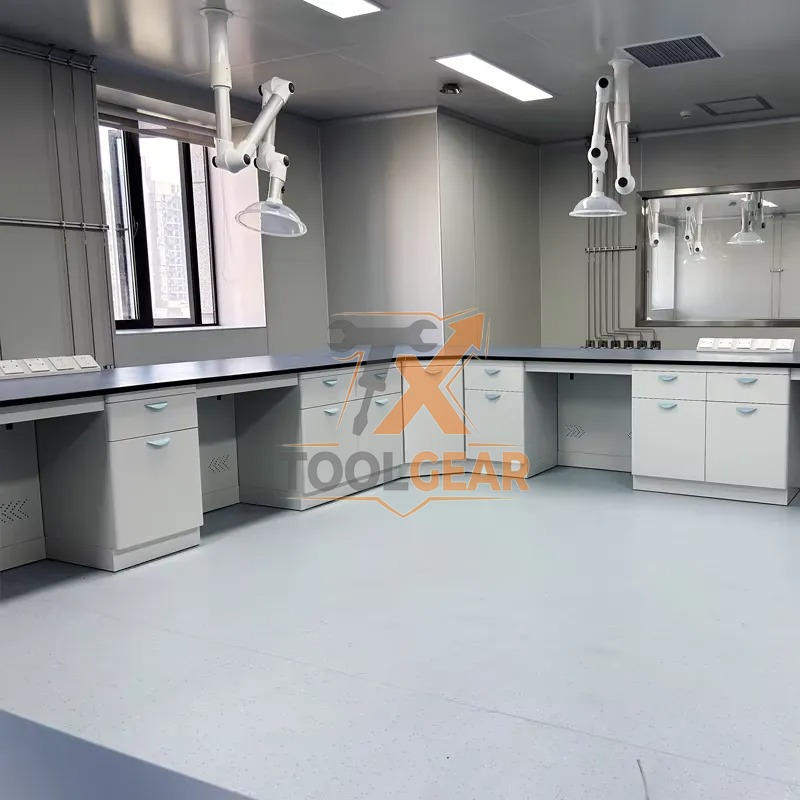 طاولات عمل فولاذية عالية الجود - مراجعة Medical Lab Furniture وسعره
